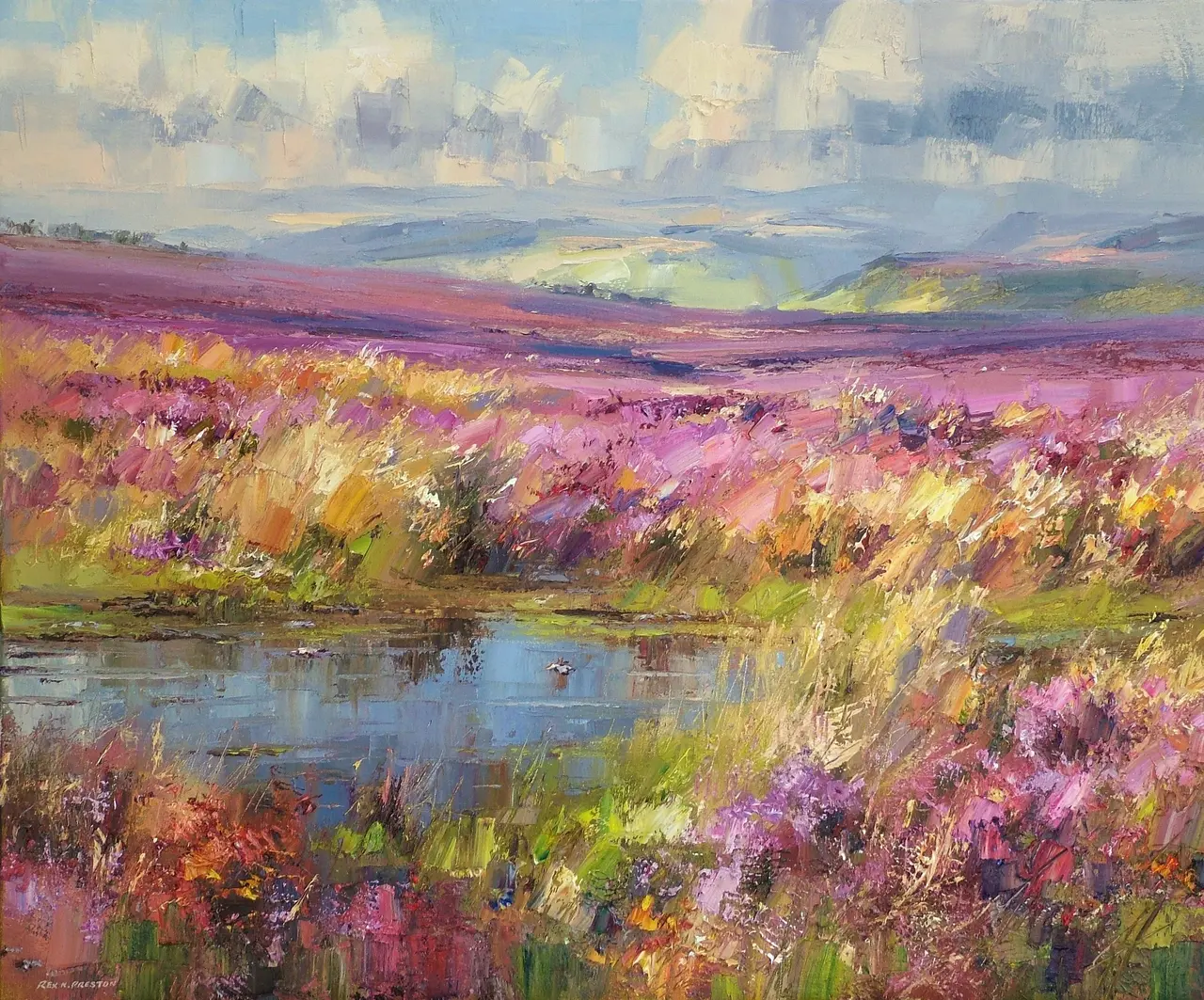 Rex Preston - late september, beeley moor