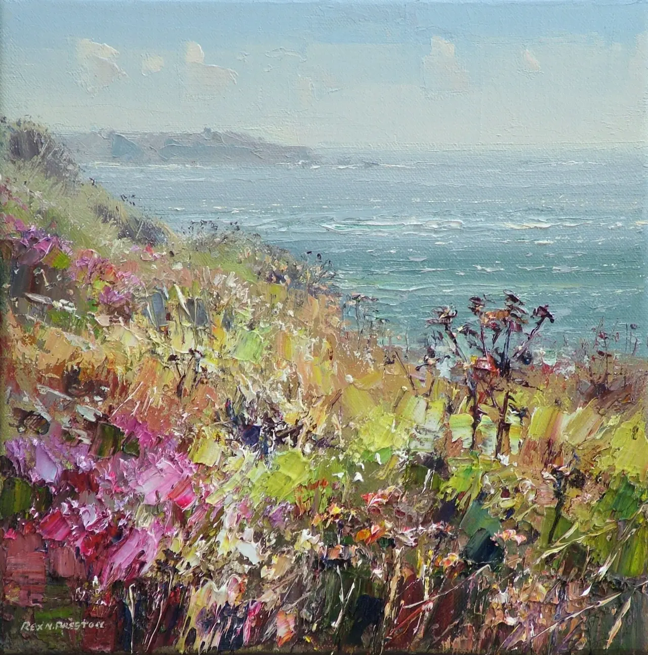 Rex Preston - august afternoon, towards lands end
