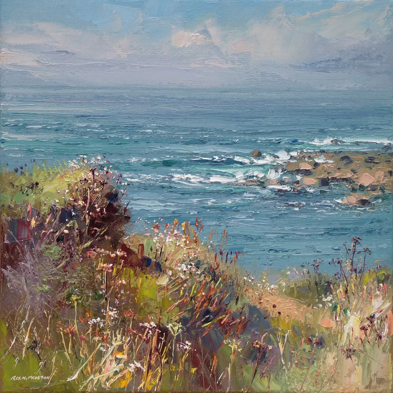 Rex Preston - sunny afternoon, priest's cove