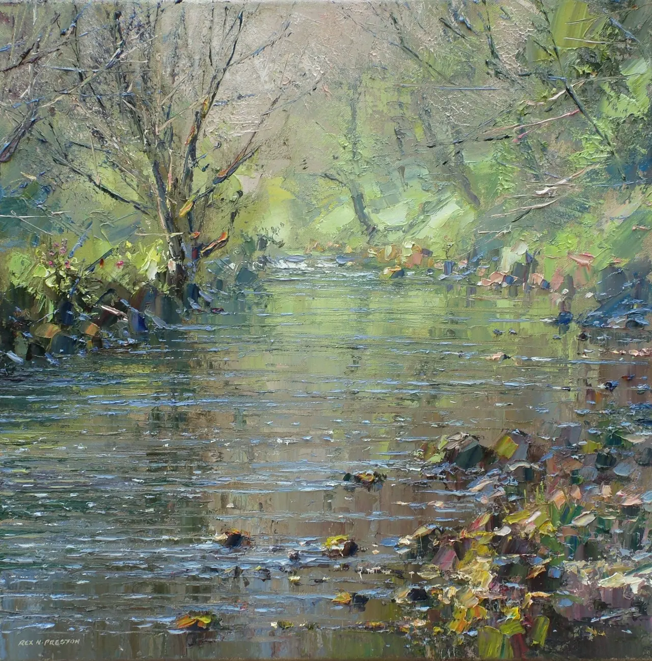 Rex Preston - spring in chee dale
