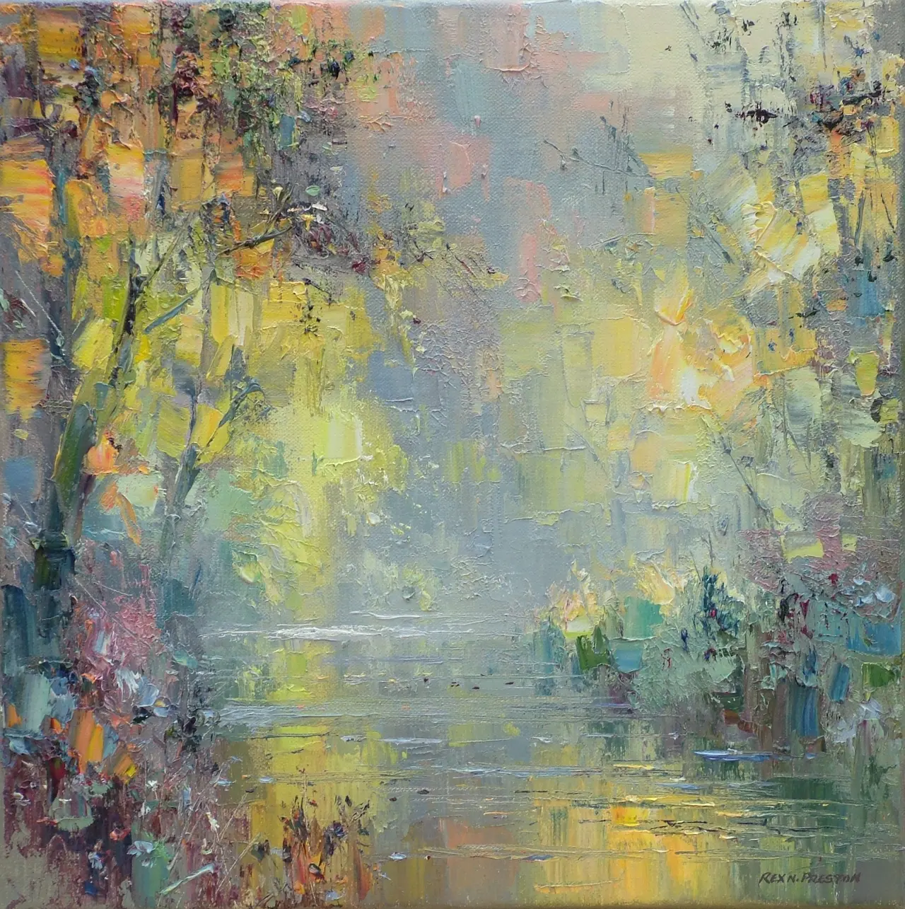 Rex Preston - autumn colours, miller's dale
