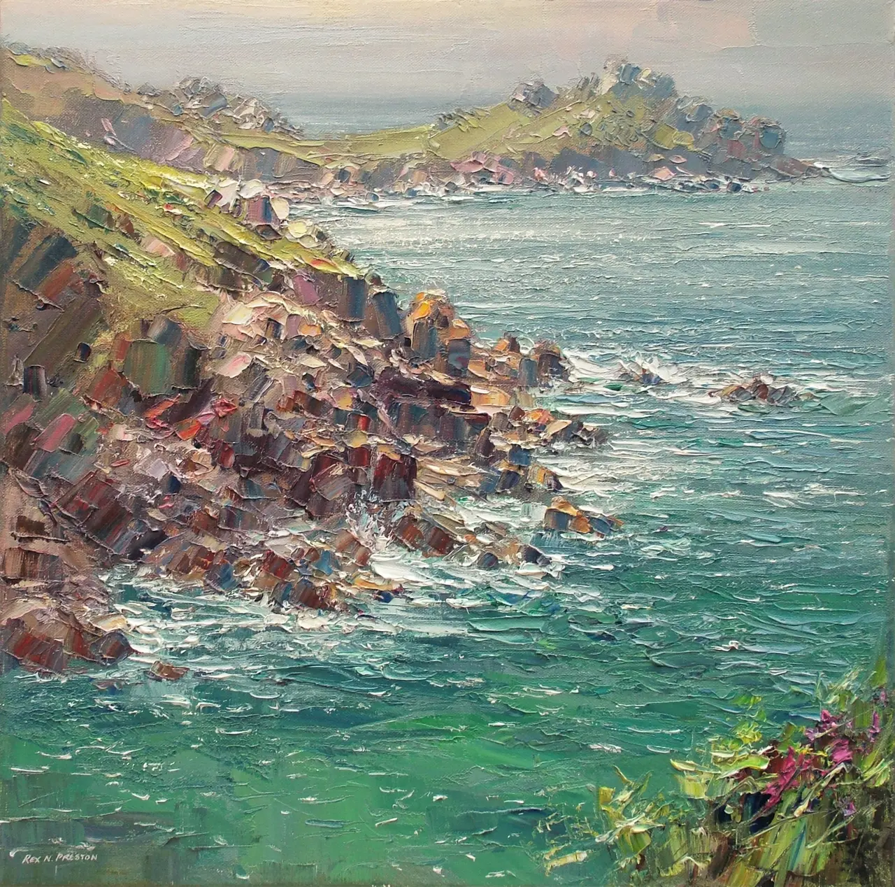Rex Preston - afternoon light, gurnard's head