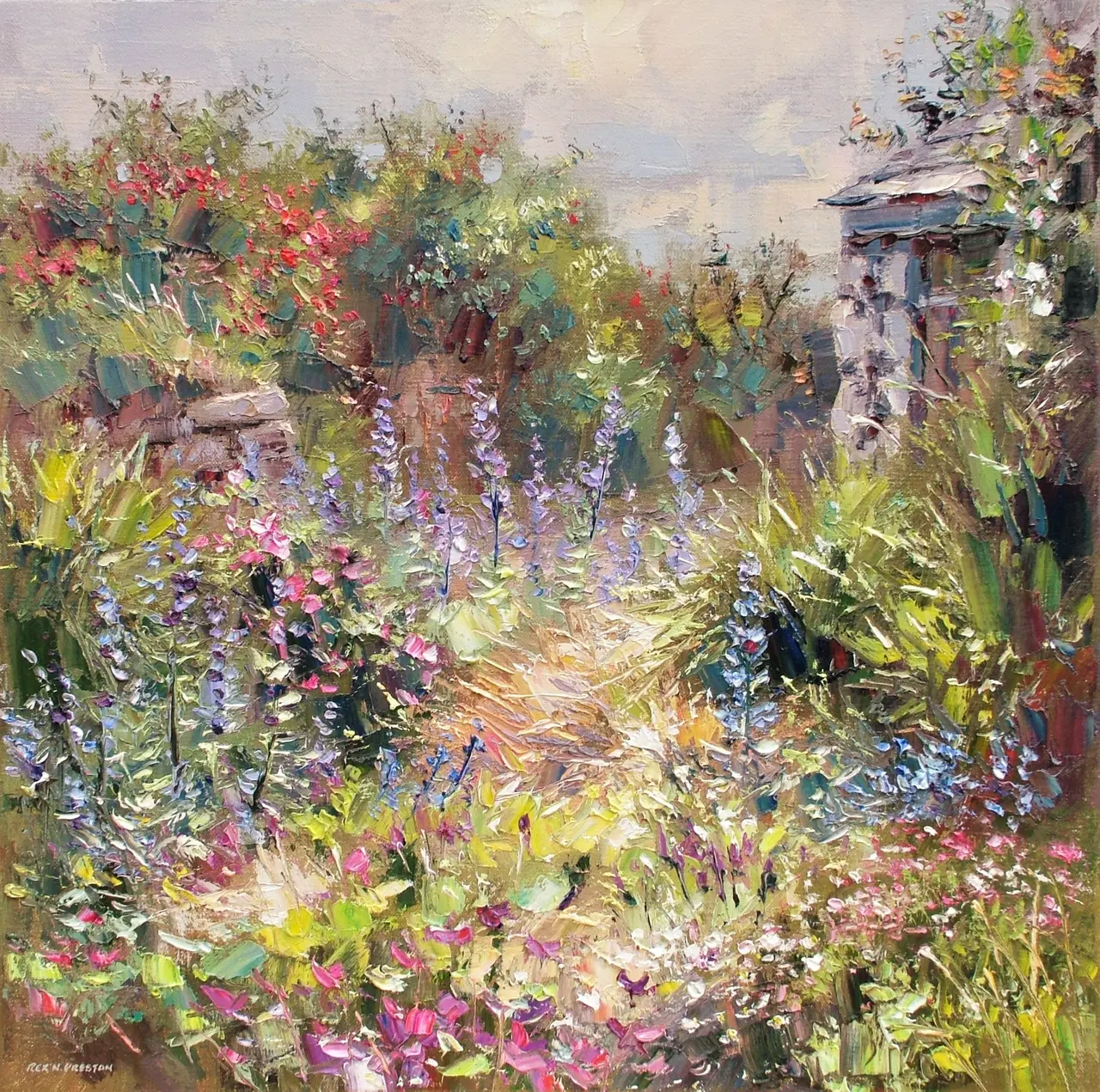 Rex Preston - cornish garden