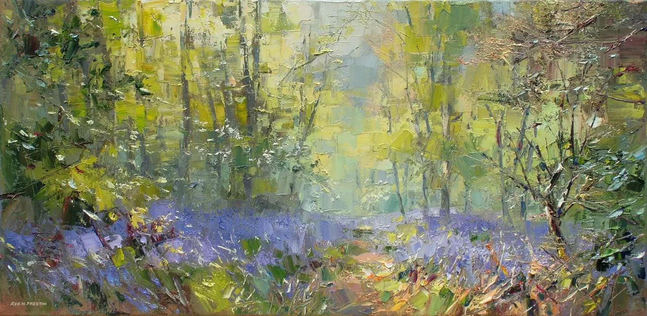 Rex Preston - spring afternoon, bramley woods