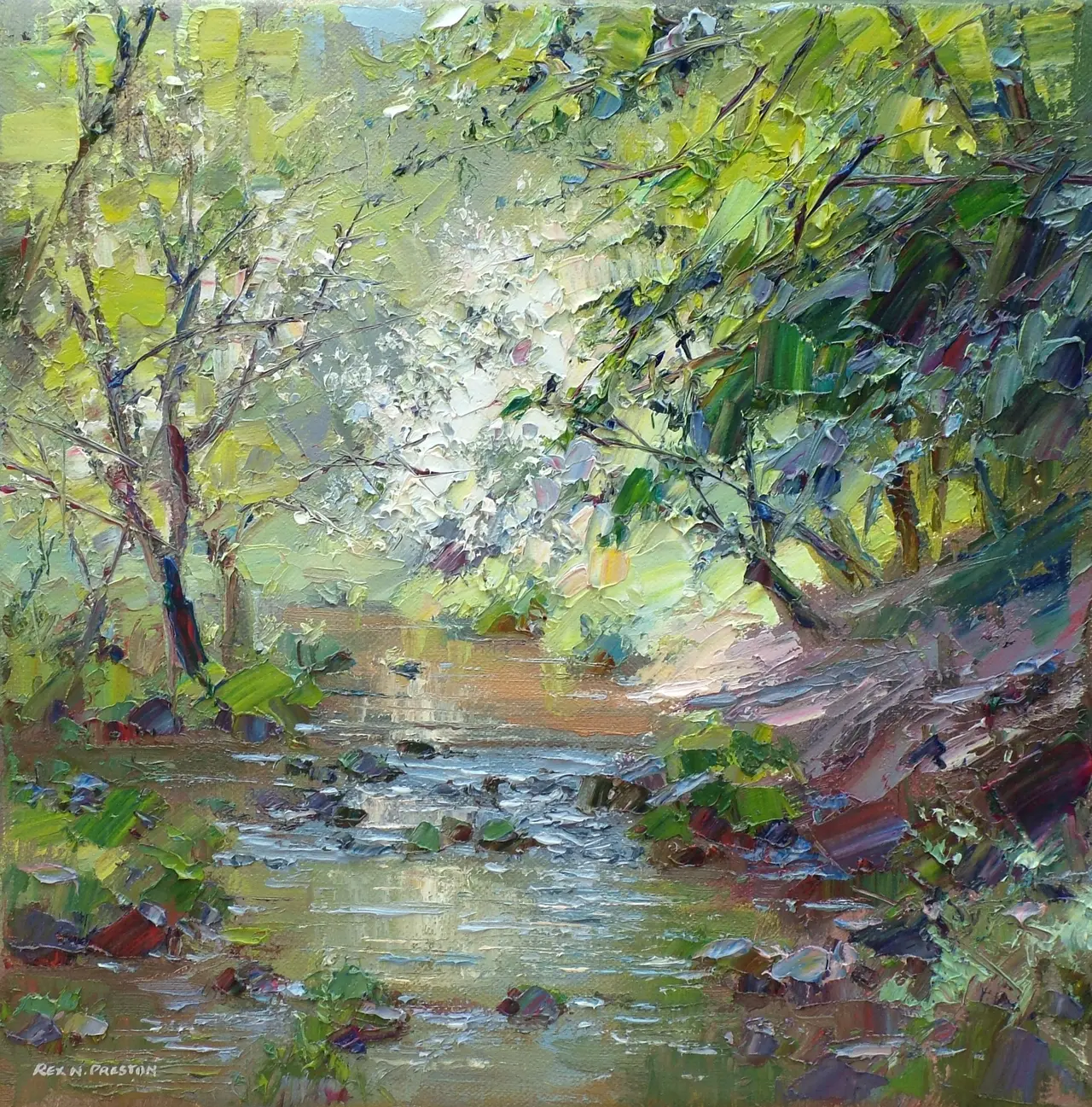 Rex Preston - mayblossom, monk's dale