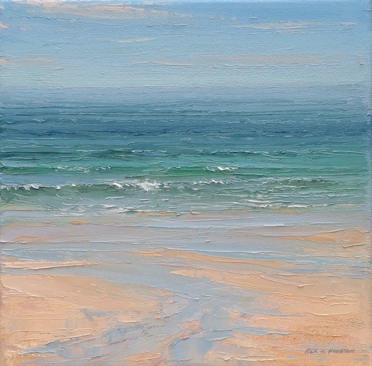 Rex Preston - porthmeor beach, st. ives