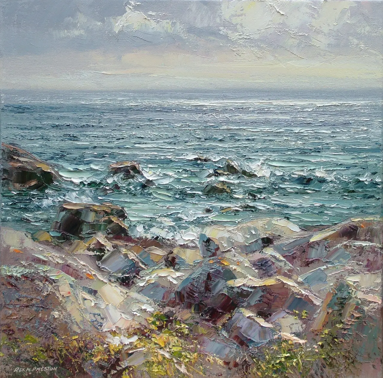 Rex Preston - st. loy cove, cornwall