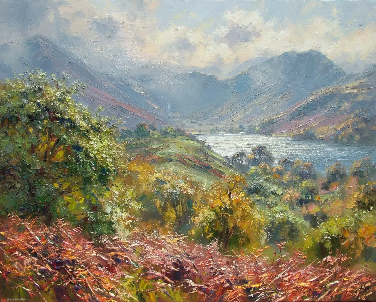 Rex Preston - september morning, buttermere