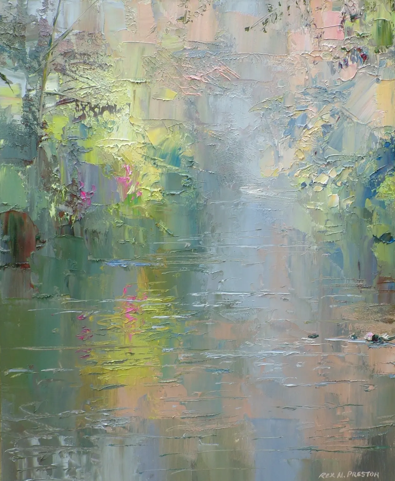 Rex Preston - spring colours, chee dale