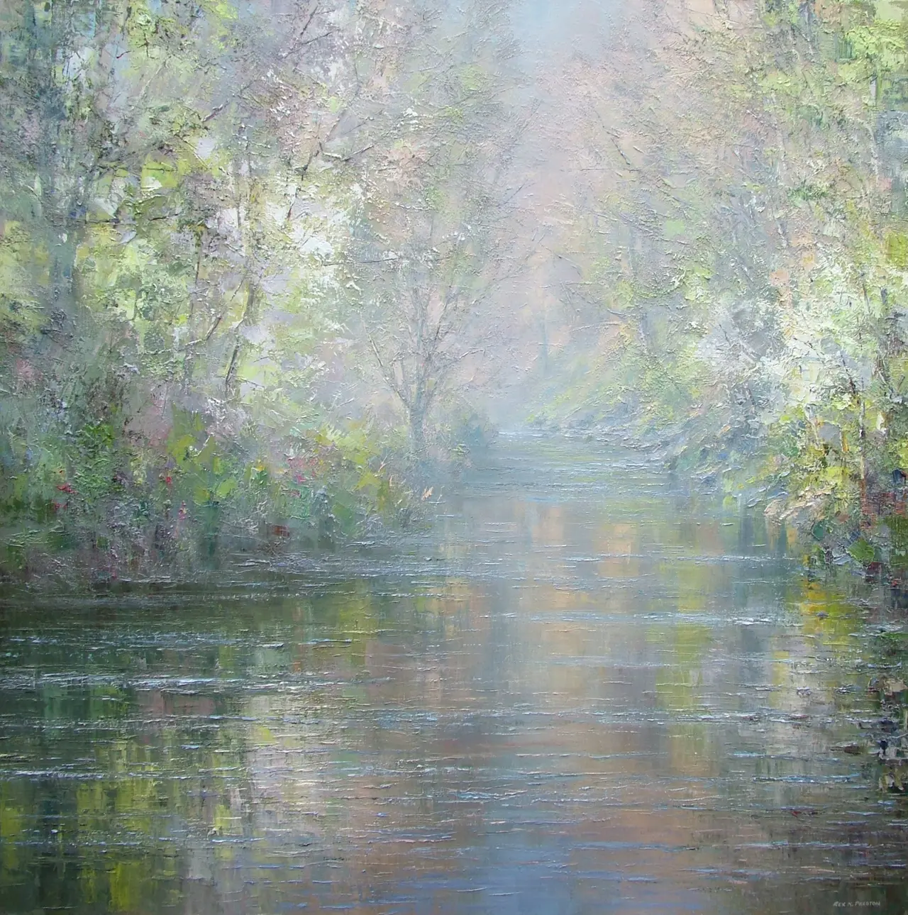 Rex Preston - spring in chee dale