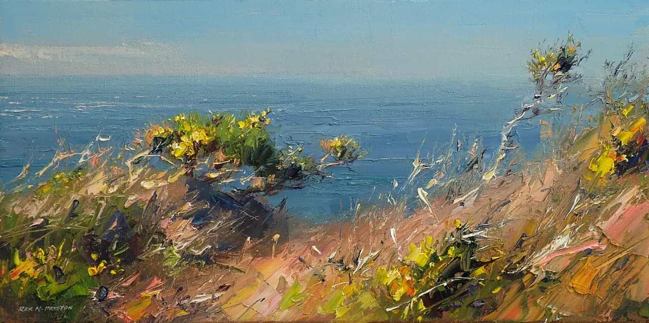 Rex Preston - clear spring day, cornwall       