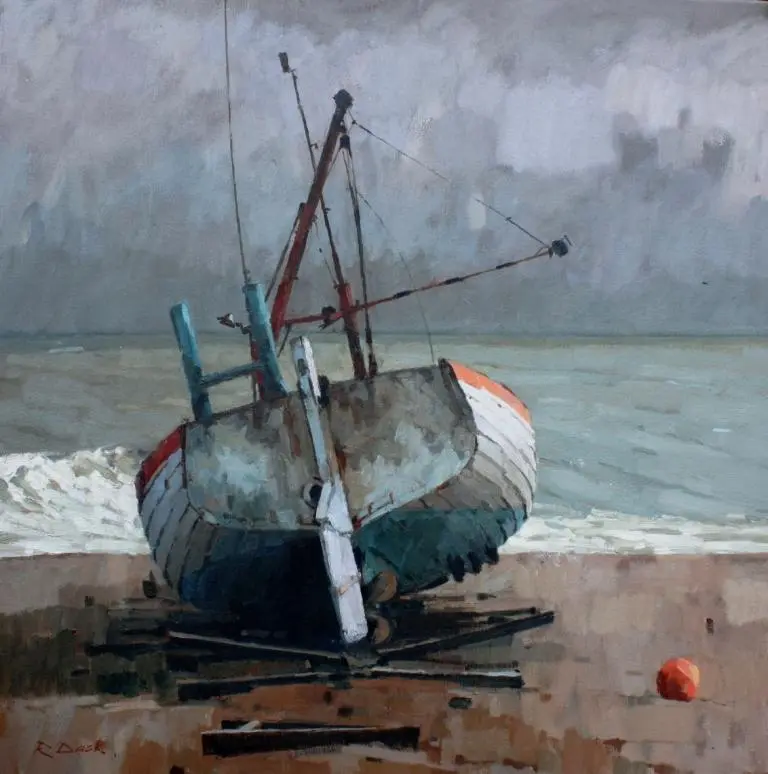 Richard Dack - aldeburgh beach