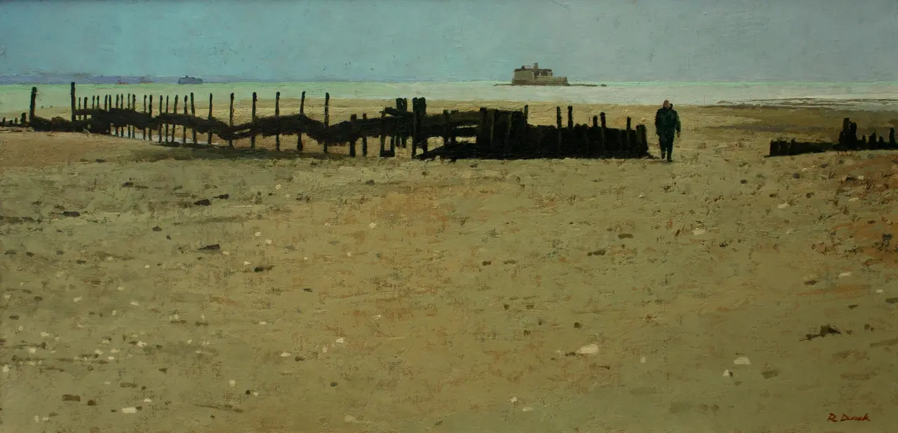 Richard Dack - breakwater at bembridge