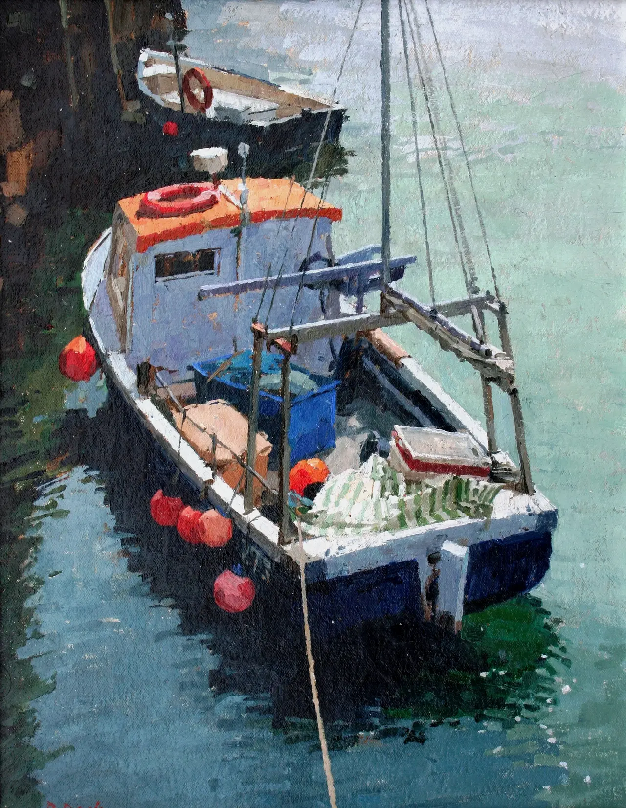 Richard Dack - alongside at mousehole