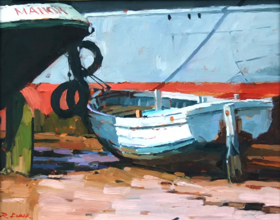 Richard Dack - resting in the sun
