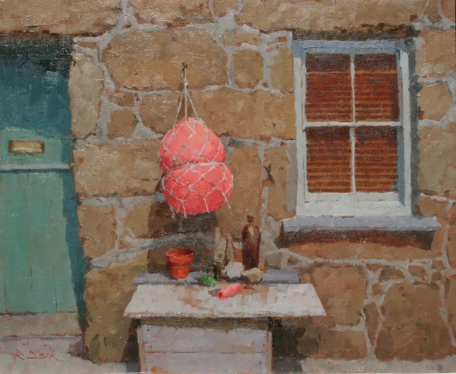 Richard Dack - still life at penberth