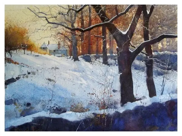 Richard Thorn - winter scene