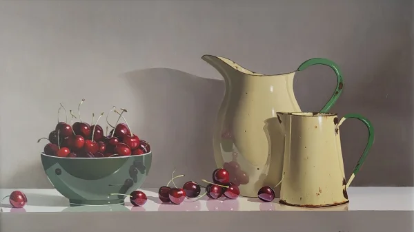 Rob Walker - cream jugs and cherries