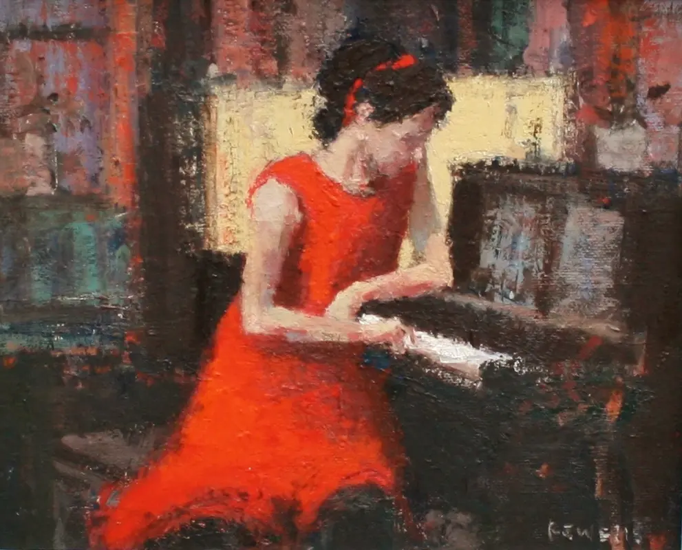 Robert E Wells - the piano