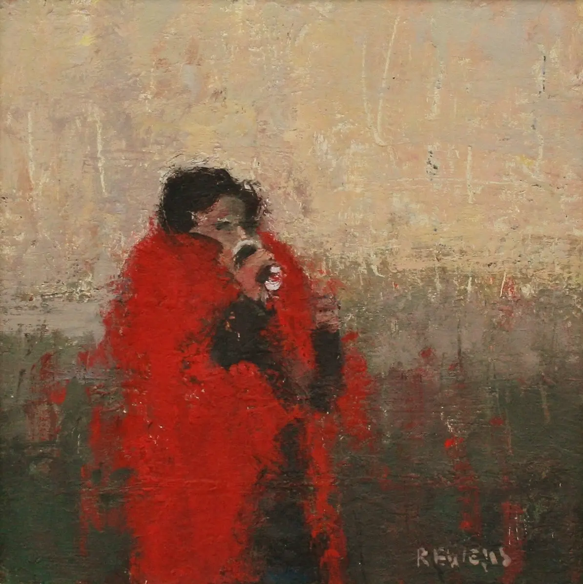 Robert E Wells - warm tea, red blanket