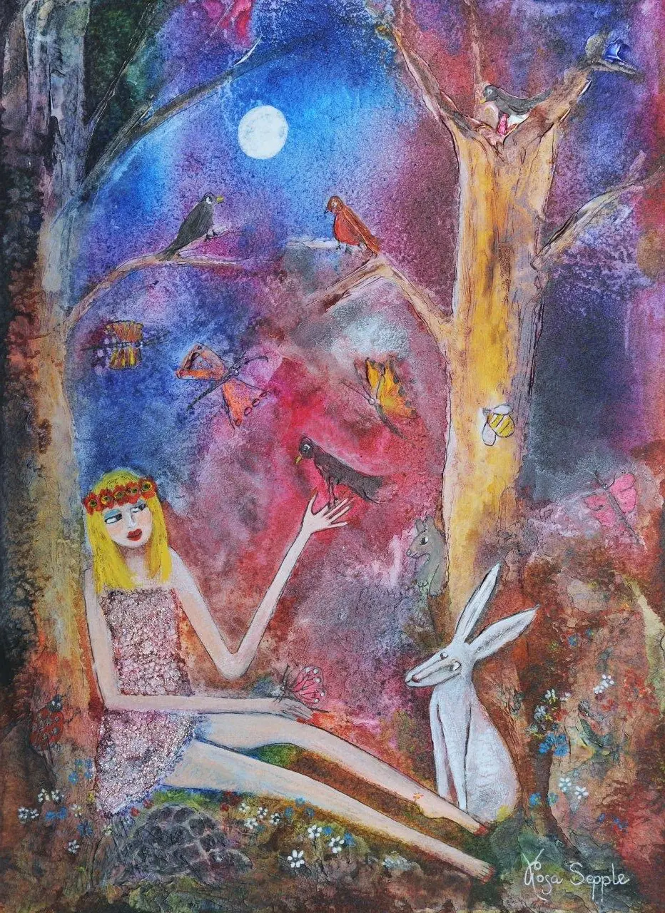 Rosa Sepple - the fairy and the tortoise