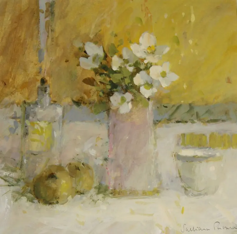 Salliann Putman - on the white table