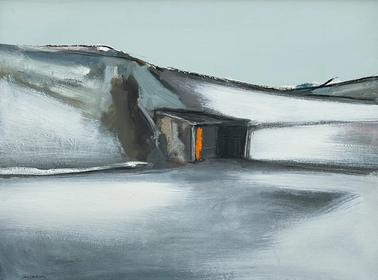 Sam Cartman - frost at the shepherd's hut