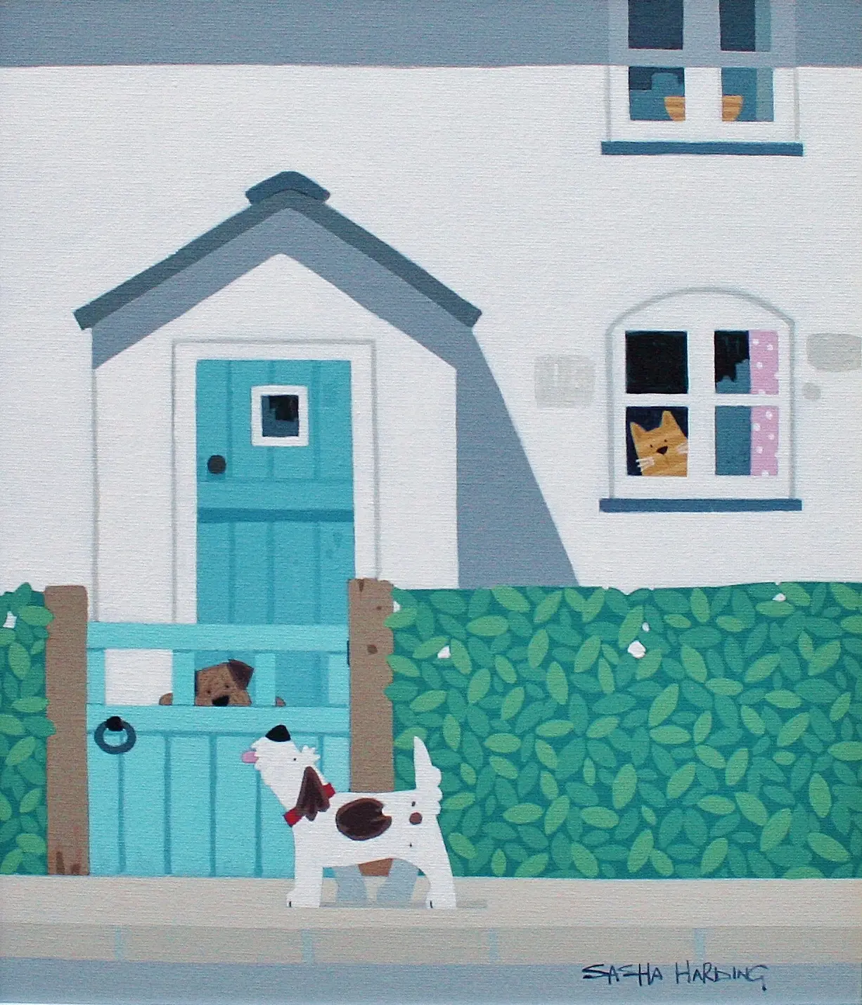 Sasha Harding - the annoying neighbour