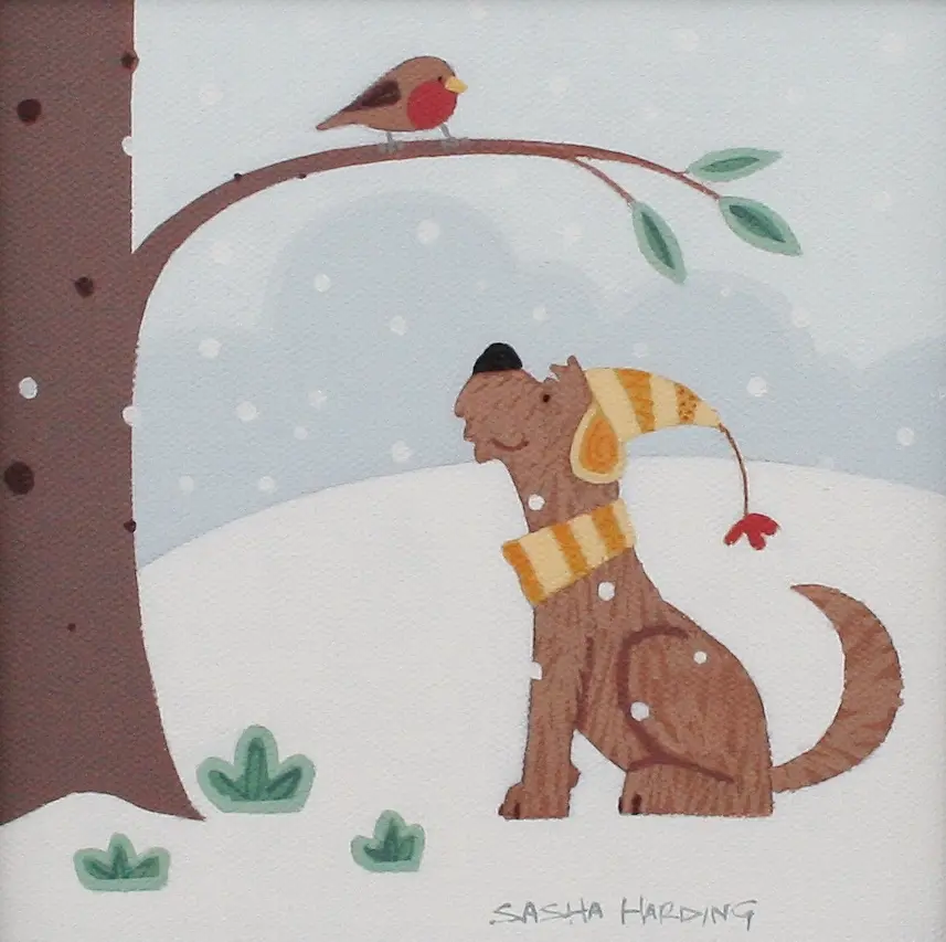 Sasha Harding - first snow