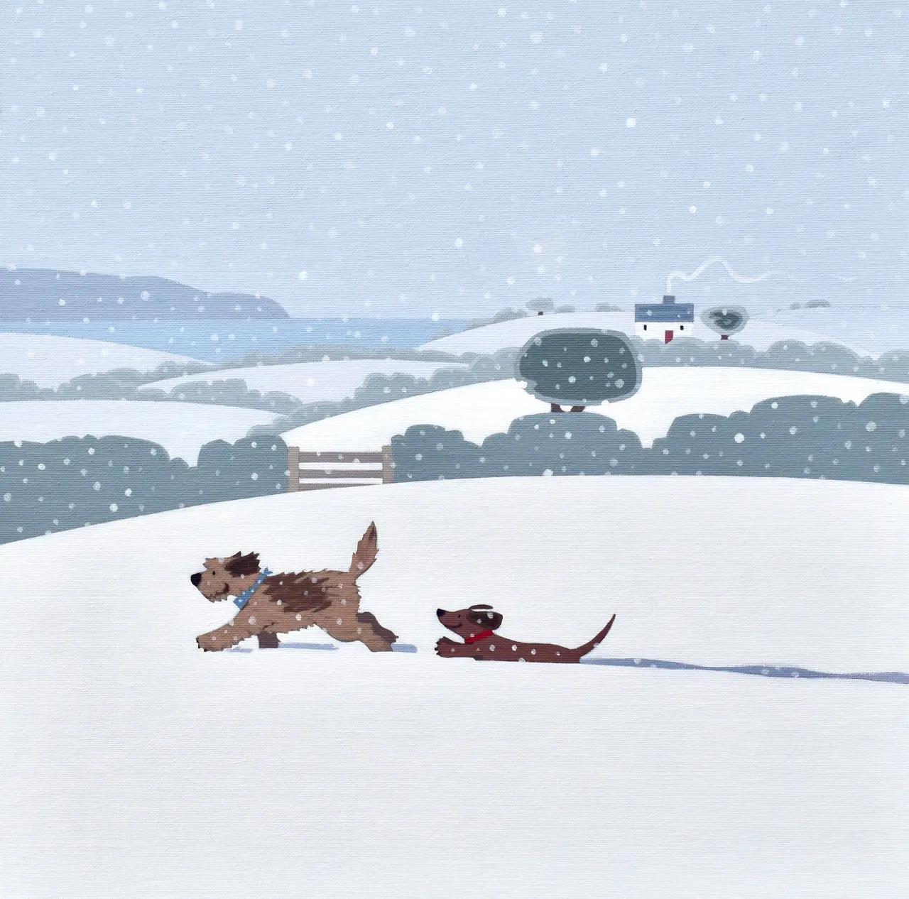 Sasha Harding - dashing through the snow 