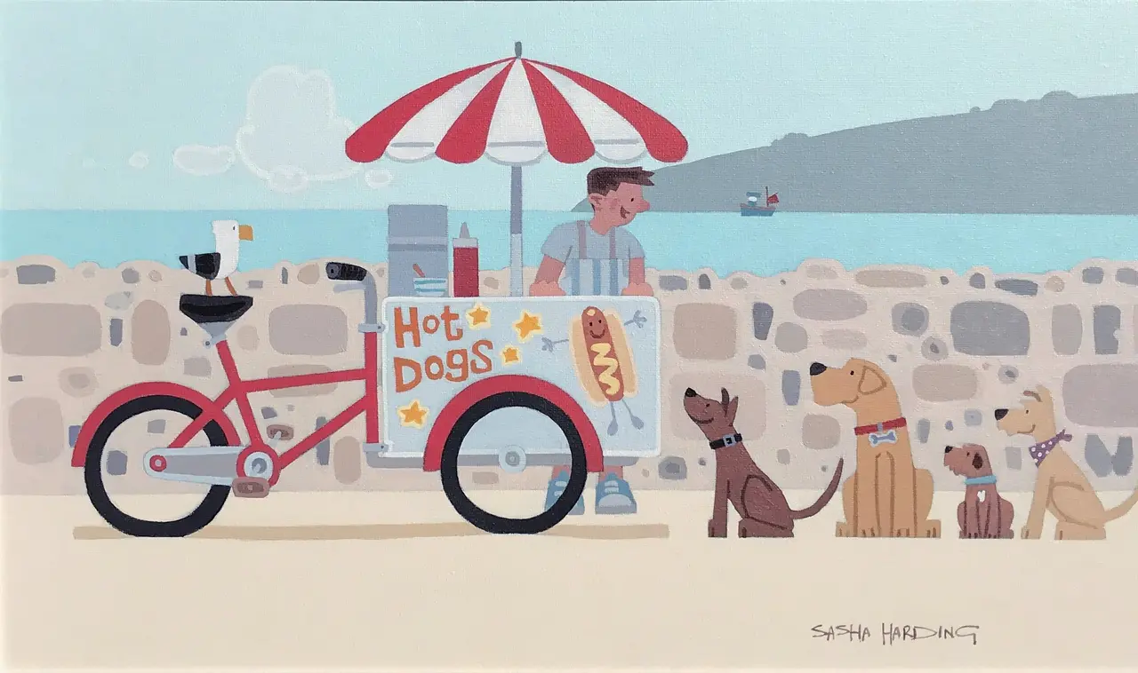 Sasha Harding - hot dogs