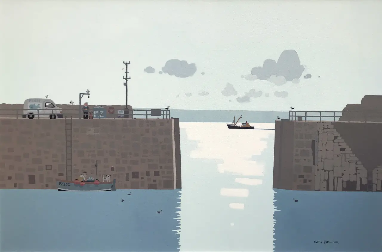 Sasha Harding - morning light, mousehole