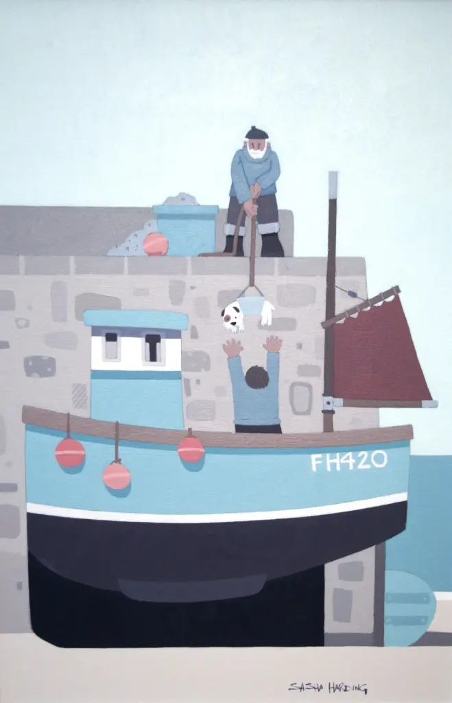 Sasha Harding - loading the crew