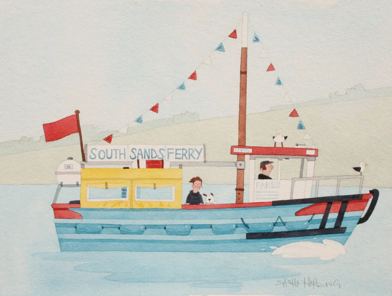 Sasha Harding - south sands ferry