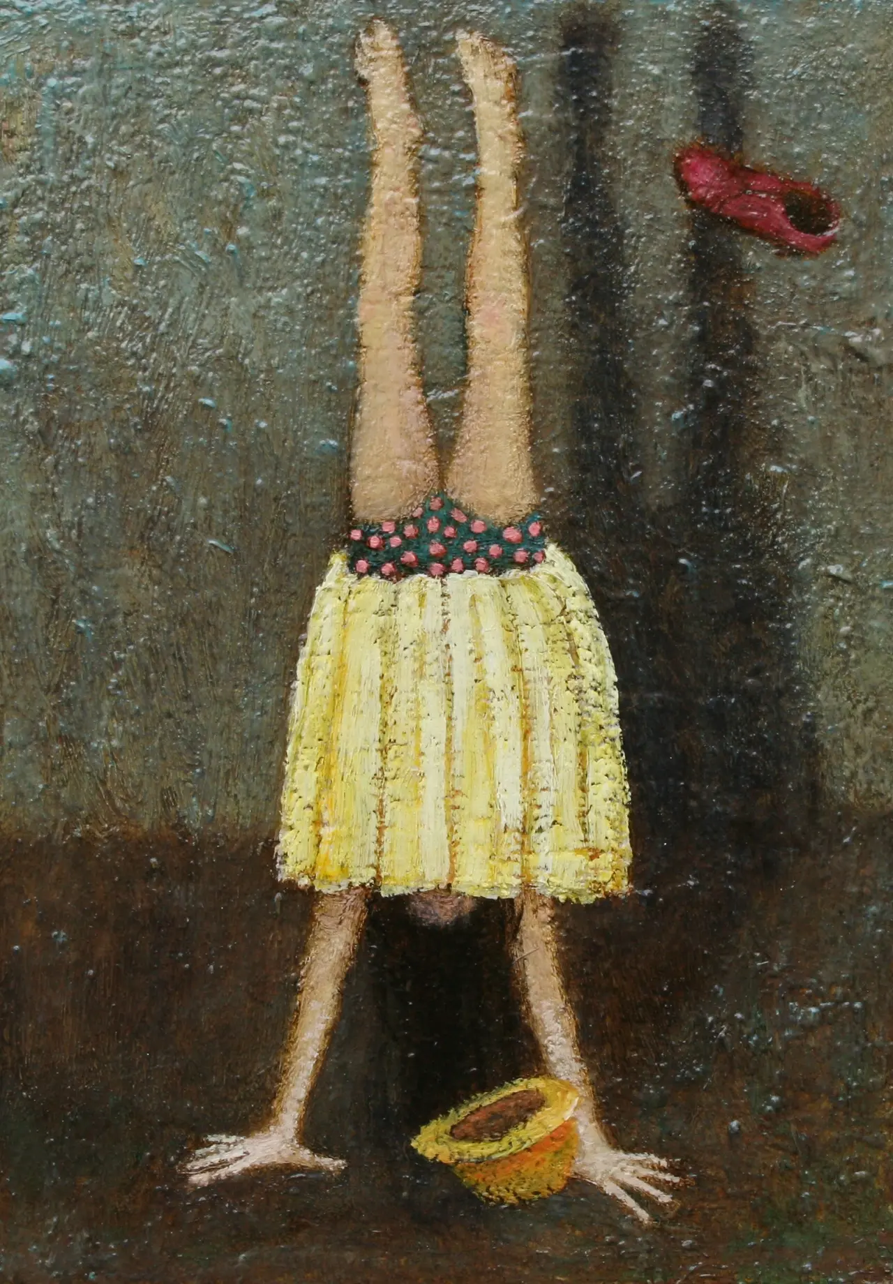 Simon Garden - polka dot pants