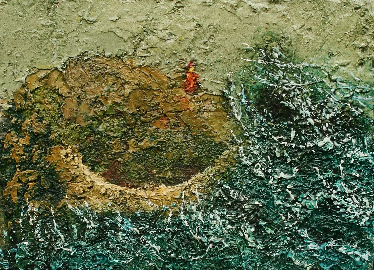 Simon Garden - the raging sea
