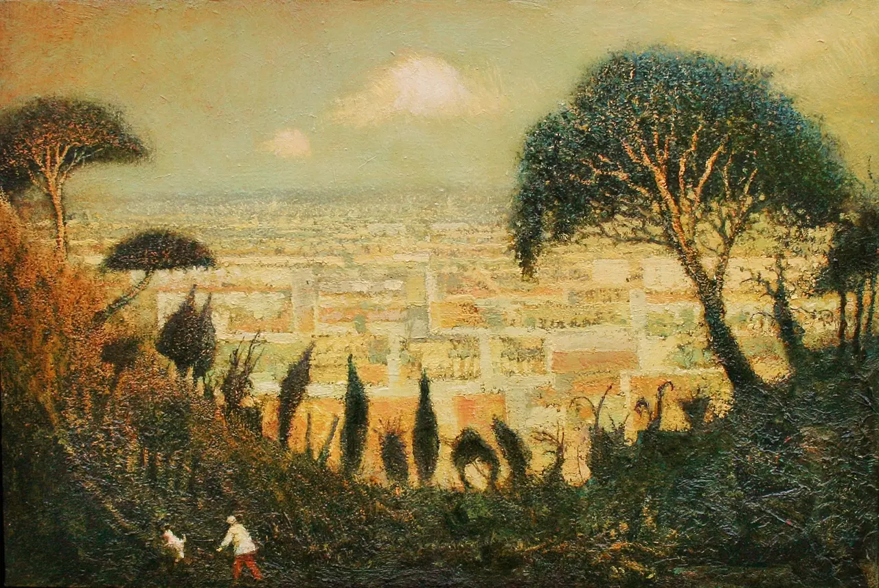 Simon Garden - evening stroll
