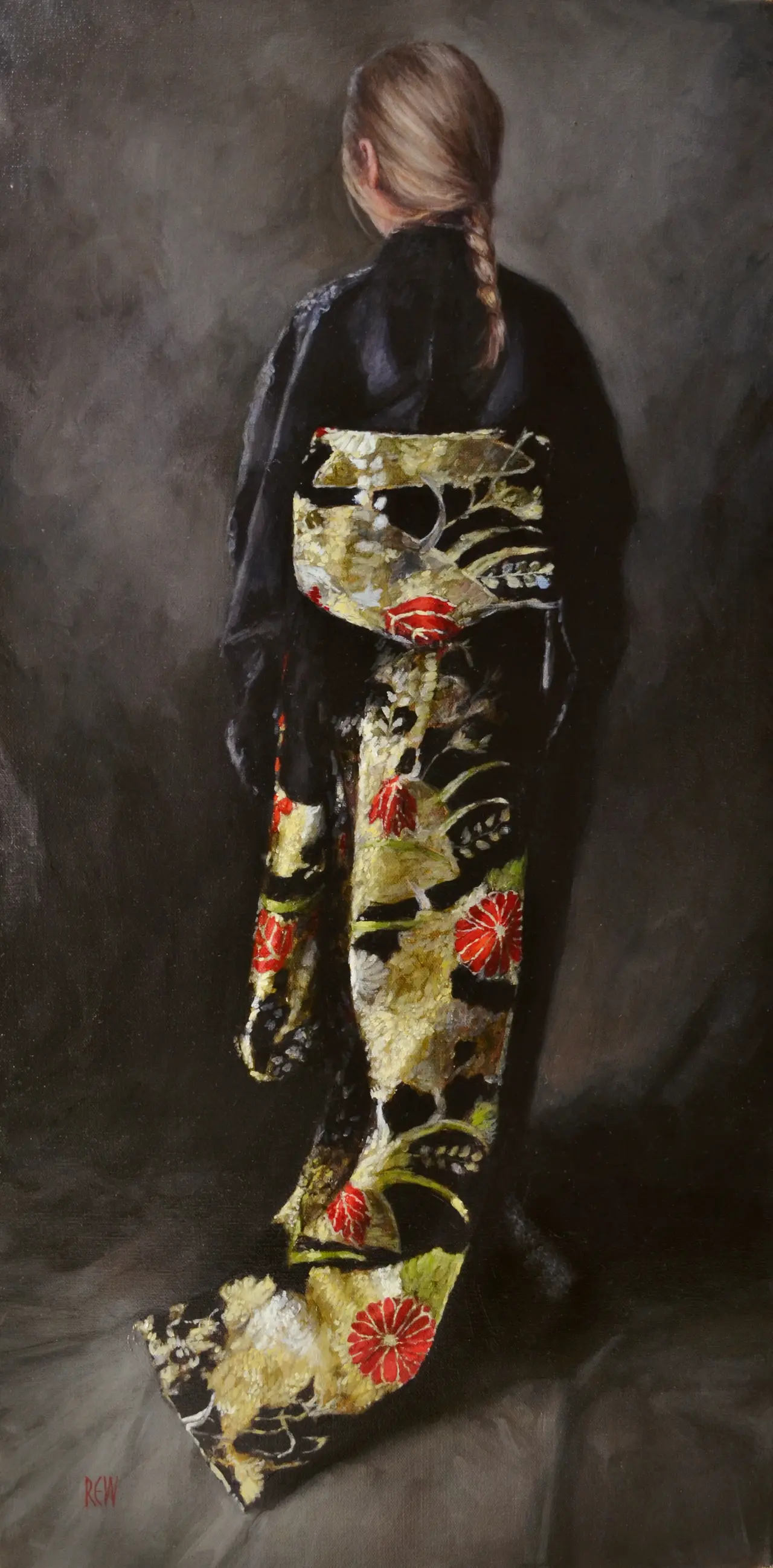 Stephanie Rew - red kiku