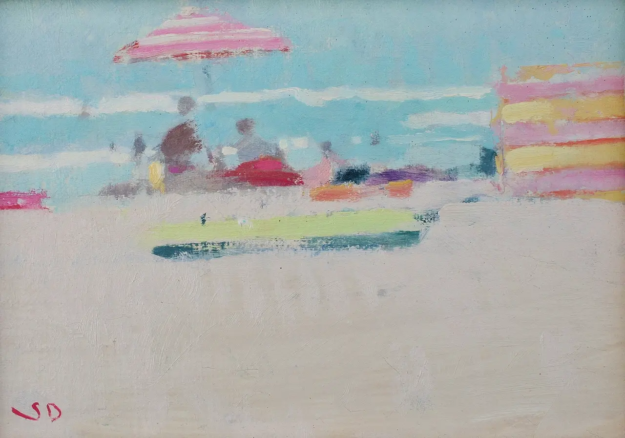 Stephen Brown - hot day, budleigh salterton