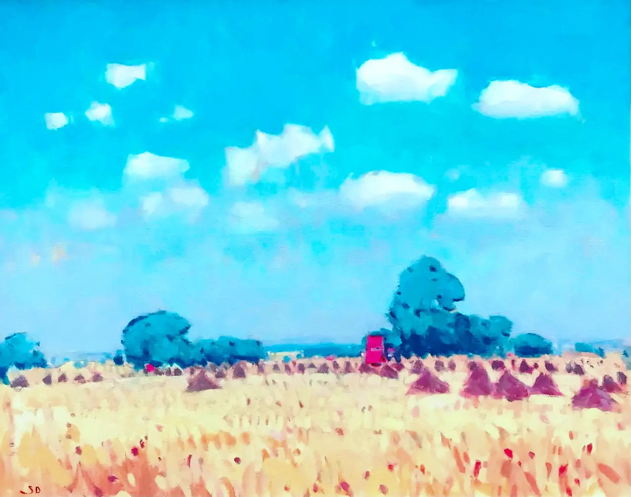 Stephen Brown - cornstooks
