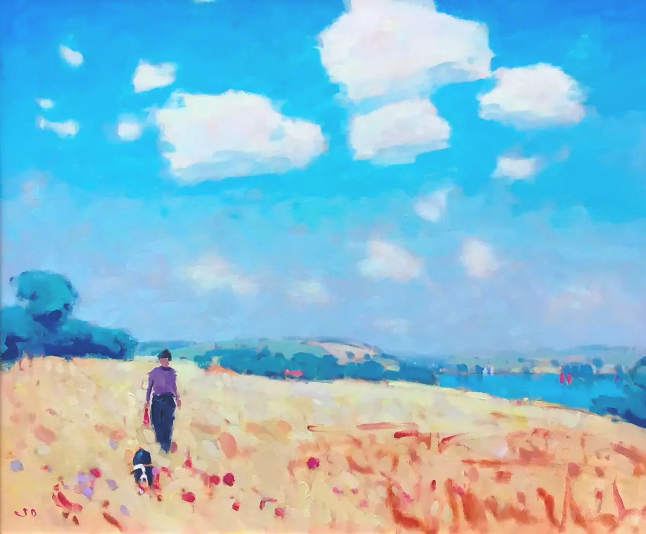 Stephen Brown - landscape, snapes point