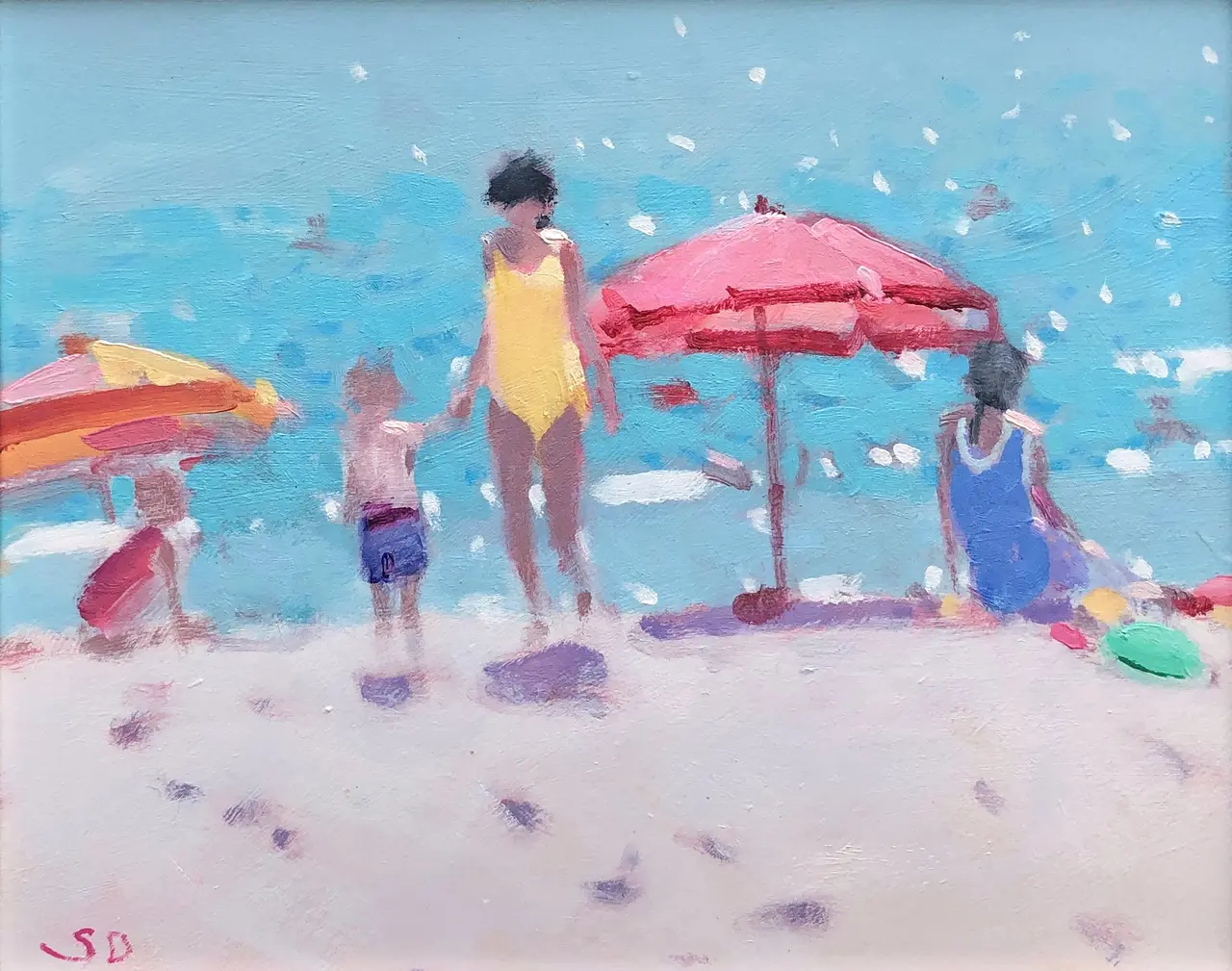Stephen Brown - the yellow swimsuit