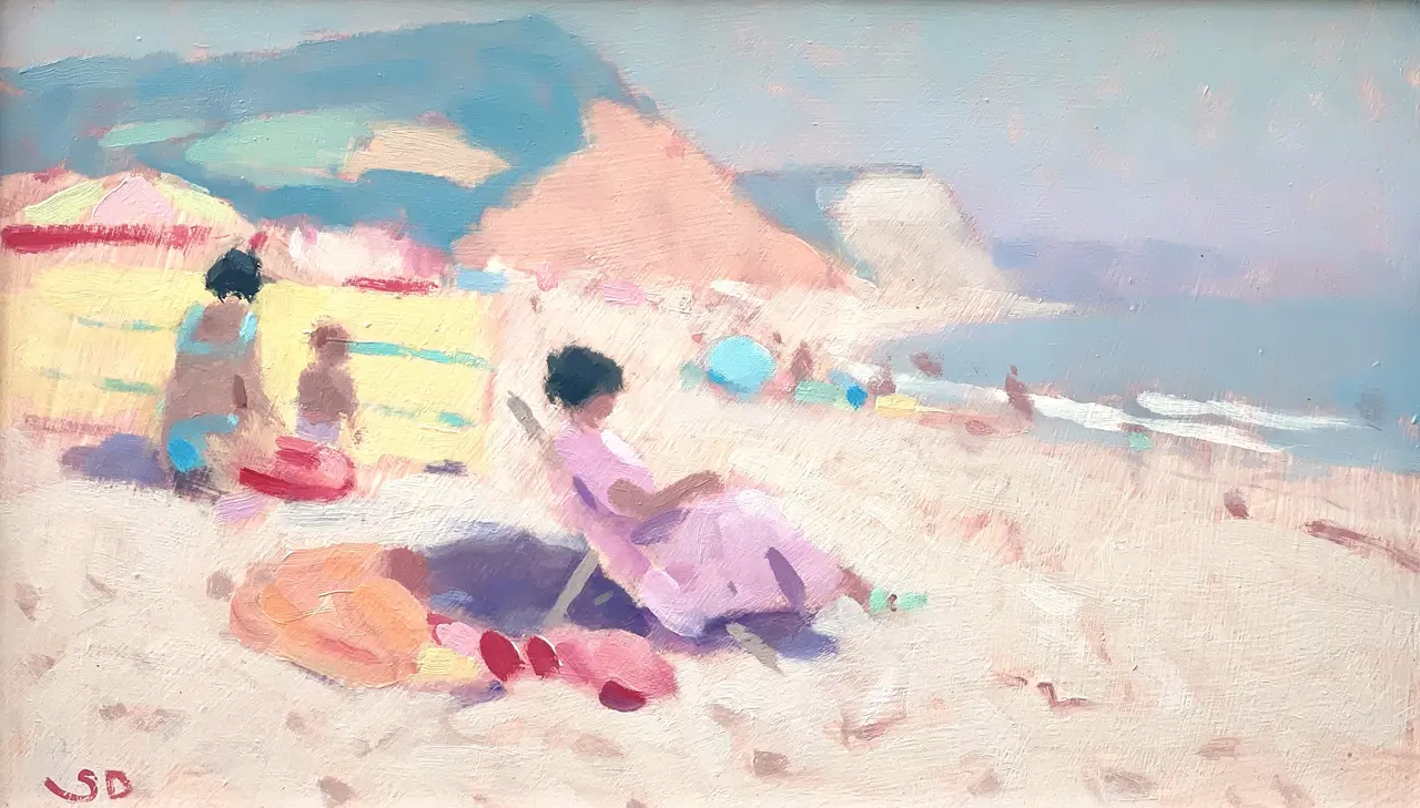 Stephen Brown - quiet day, sidmouth 