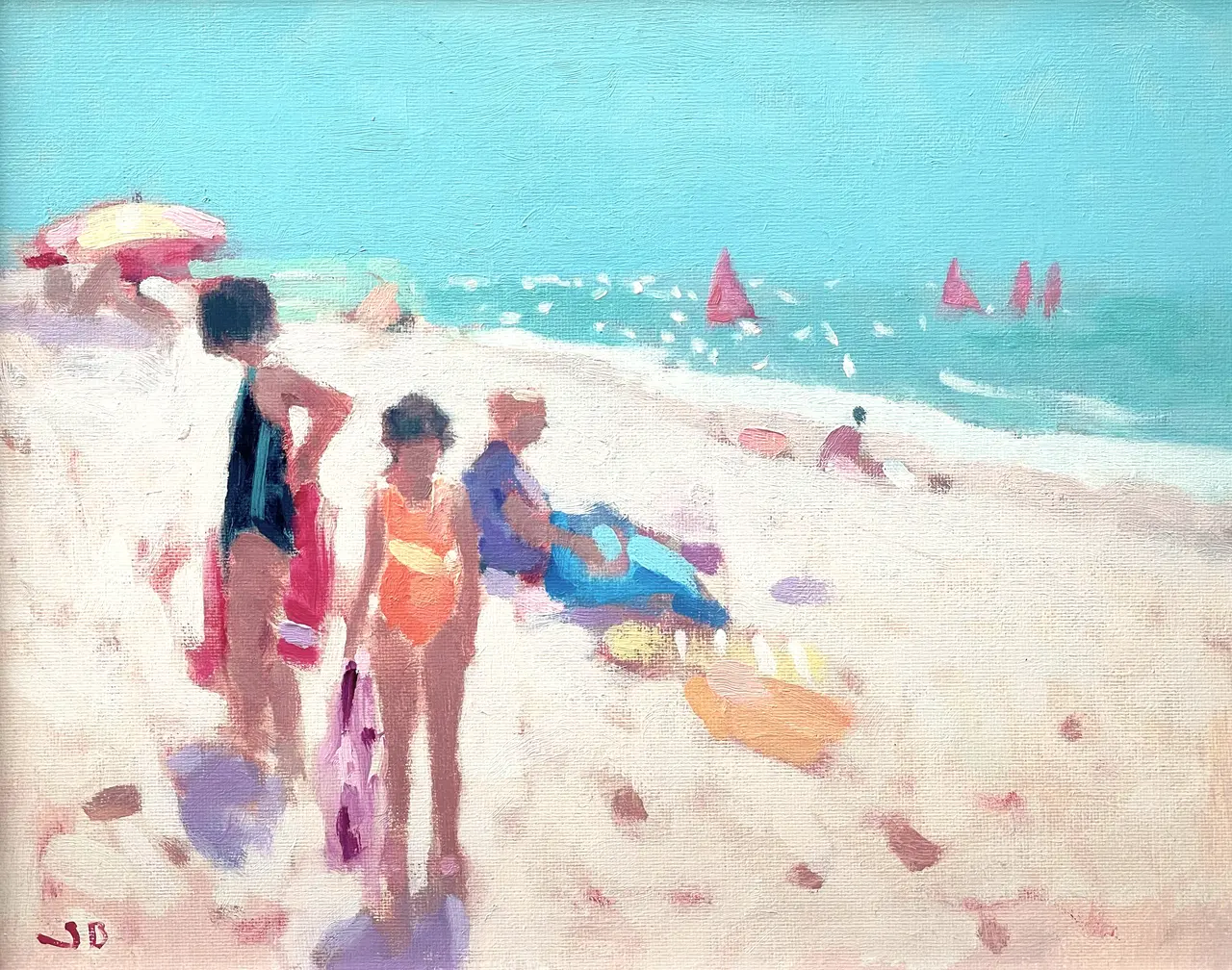 Stephen Brown - sidmouth, high tide