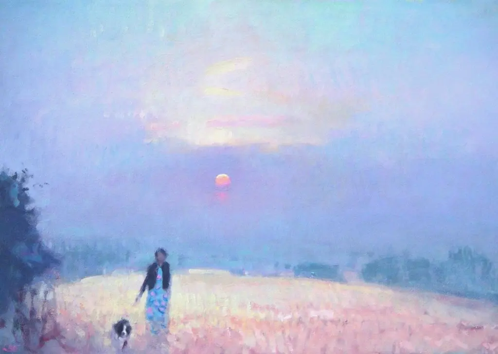 Stephen Brown - sunset, core hill