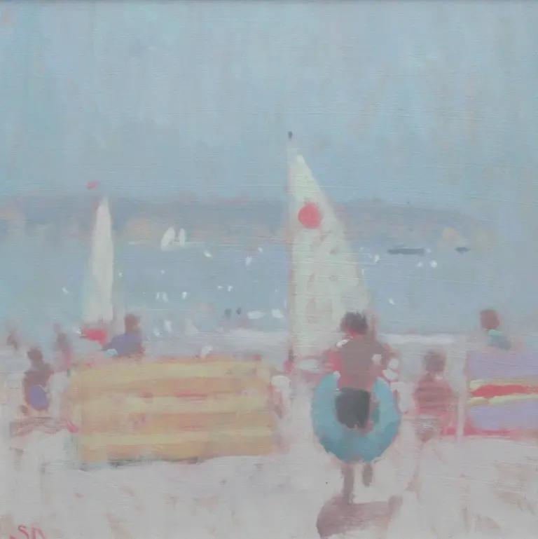 Stephen Brown - sun and sailboats