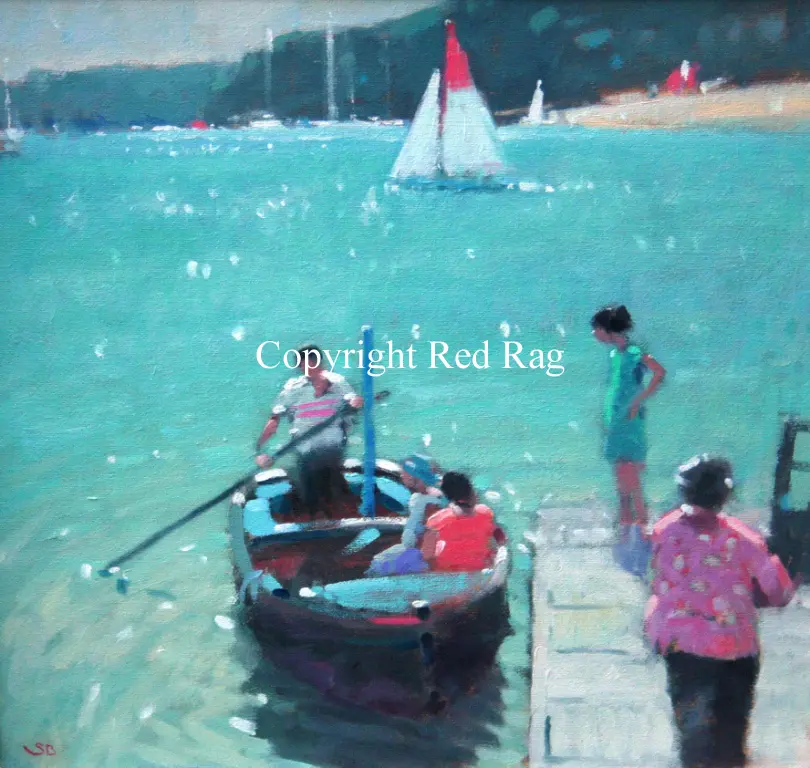 Stephen Brown - the ferry boat ii, salcombe