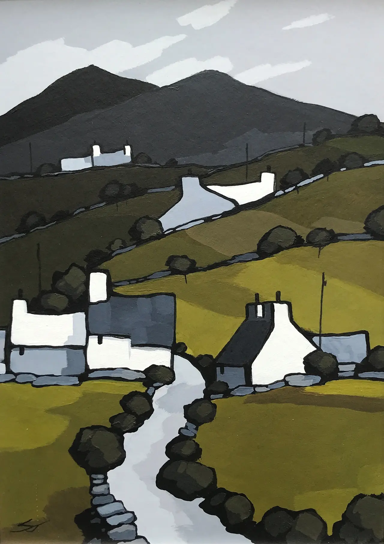 Stephen John Owen - the road to fron - y lon i fron