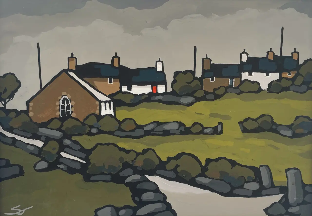 Stephen John Owen - the old school house - hen ty ysgol