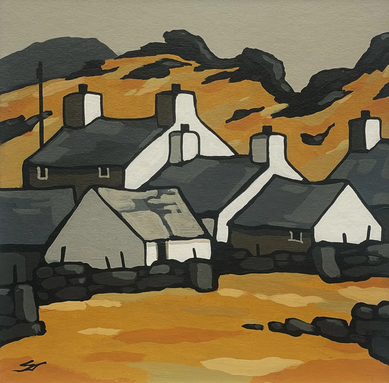 Stephen John Owen - farms above waunfawr